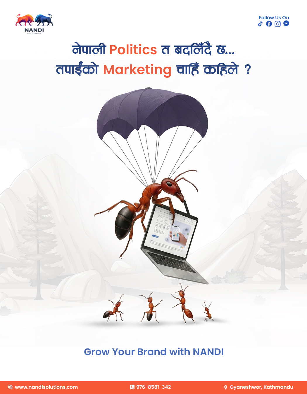 Nandi Solutions marketing creative
